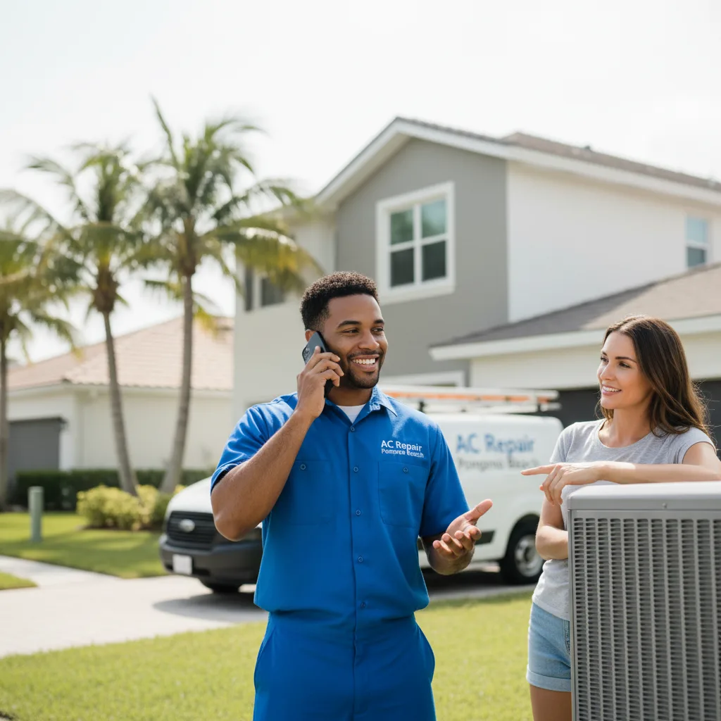 AC Repair Pompano Beach customer support in King